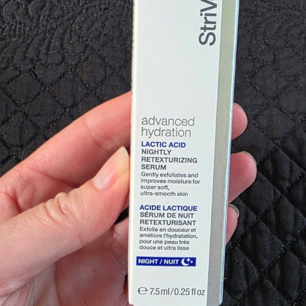 StriVectin advanced hydration Lactic Acid Nightly Retexturizing Serum